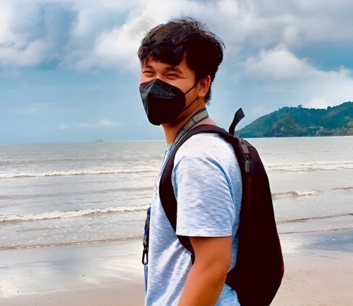 Portrait of Kiven Cantila smiling